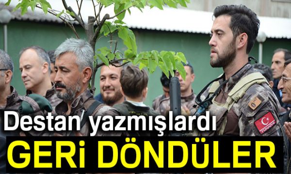Afrin’de destan yazan PÖH’ler Eskişehir’e döndü
