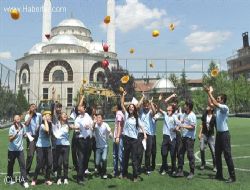 Türkiye nin İlk İtfaiye Lisesi nde Mezuniyet Çoşkusu