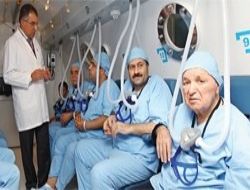 Yüzde 100 oksijenle şifa