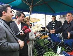 Babacan’dan esnaf ziyareti