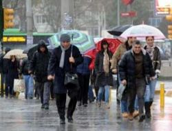Ankara sağanak yağışlı