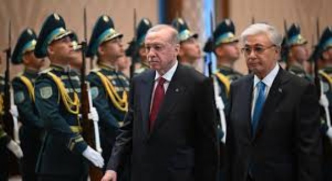 Erdoğan Astana’da Resmi Törenle Karşılandı