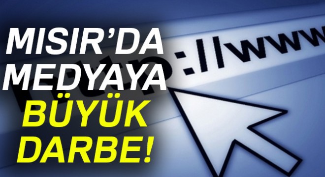 Mısır da 62 internet sitesi yasaklandı