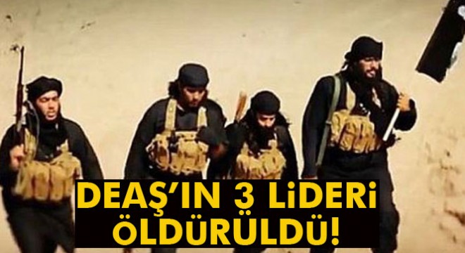 Pentagon:  DEAŞ’ın 3 lideri öldürüldü 
