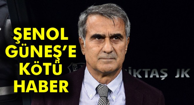 Tahkim Kurulu ndan Şenol Güneş e kötü haber