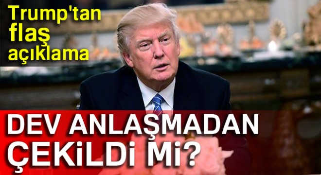 Trump:  Kararımı birkaç gün içinde açıklayacağım 