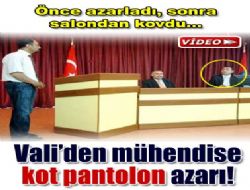 Çorum Valisi kot pantolon ve top sakallı mühendisi kovdu