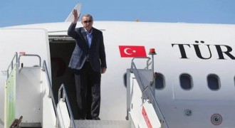Erdoğan, Şanghay İşbirliği Teşkilatı Zirvesi İçin Bişkek'e Gitti